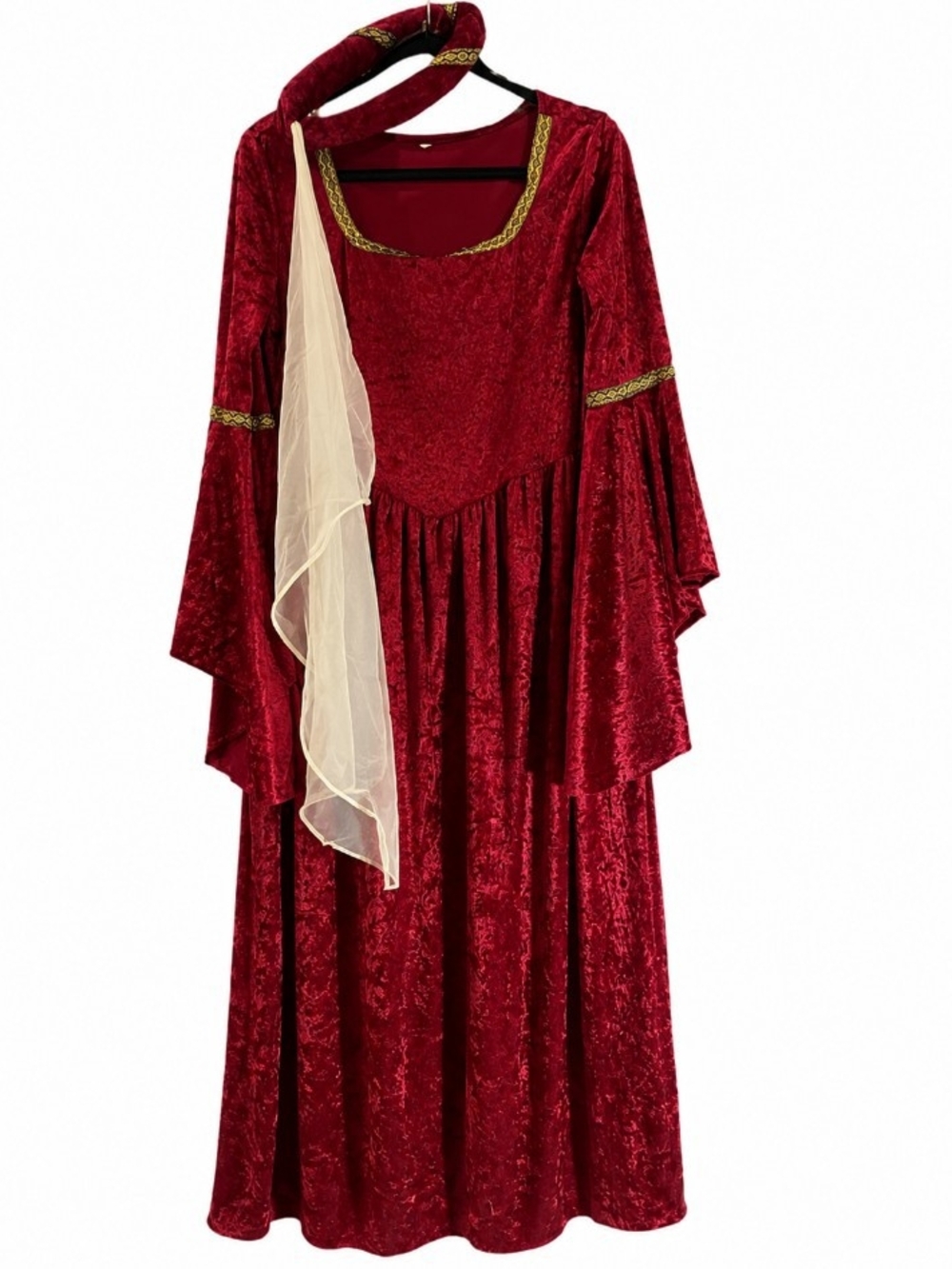 Renaissance Medieval Gothic Maxi Dress